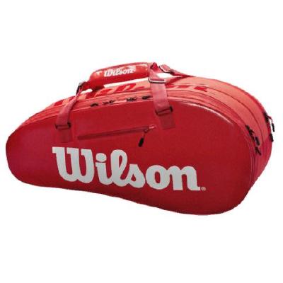 Теннисная сумка Wilson Super Tour 2 Comp Small Красная на 6 ракеток