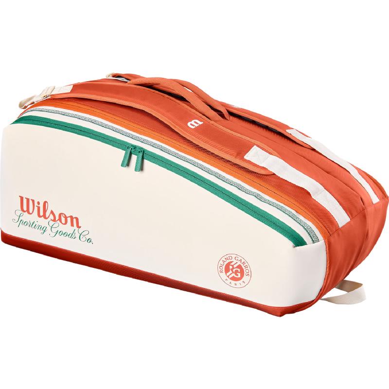 Сумка Wilson Super Tour RG 9PK Cream/Clay/Green (2026)