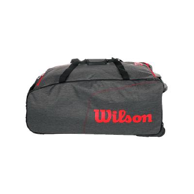 Сумка Wilson Traveler Wheeled Coach Duffel (Серый/Красный)