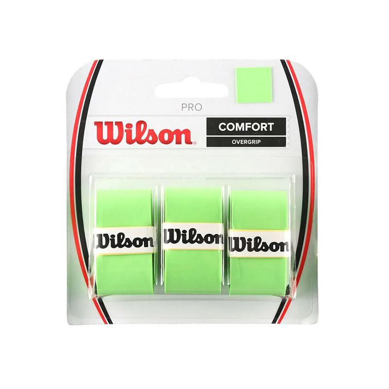 Намотка Wilson Pro Overgrip Comfort Green 3 штуки