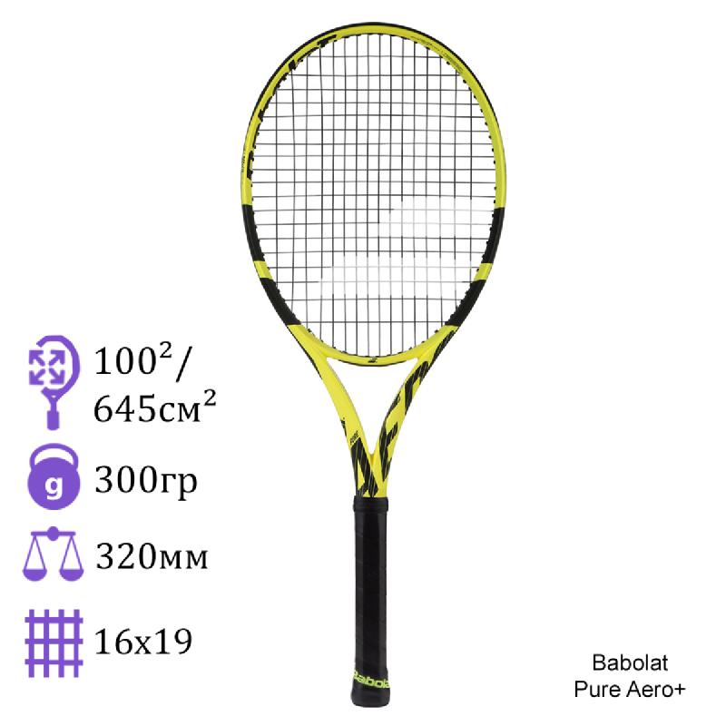 Теннисная ракетка Babolat Pure Aero+ 2019