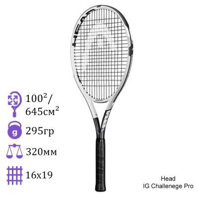 Теннисная ракетка Head IG Challenge Pro White/Grey