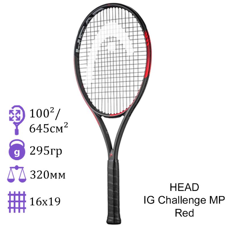 Теннисная ракетка Head IG Challenge MP Red