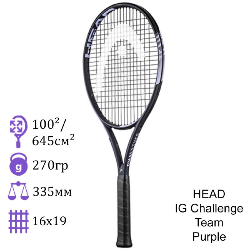 Теннисная ракетка Head IG Challenge Team Purple