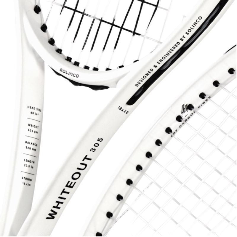 Теннисная ракетка Solinco Whiteout 305 18x20