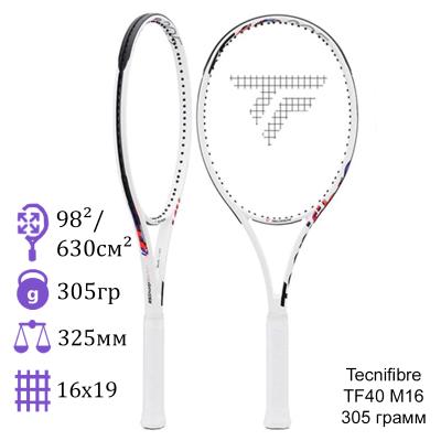 Теннисная ракетка Tecnifibre TF40 305 16M 2022 год