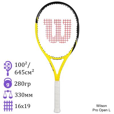 Теннисная ракетка Wilson Pro Open L