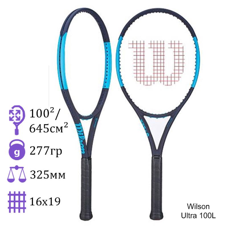 Теннисная ракетка Wilson Ultra 100L