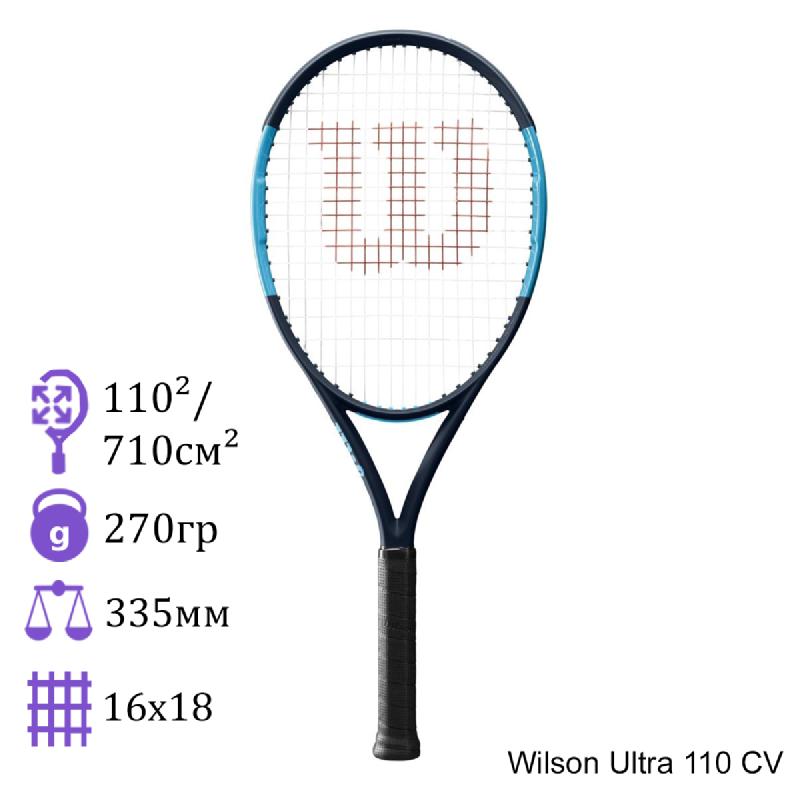 Теннисная ракетка Wilson Ultra 110 CV