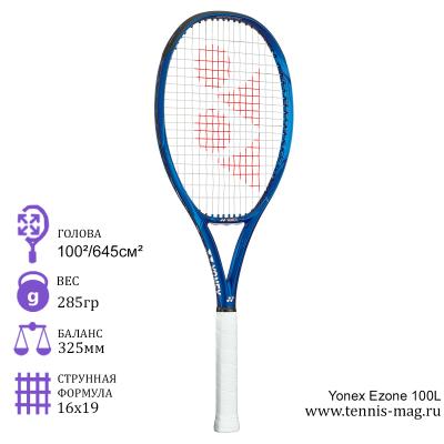 Теннисная ракетка Yonex Ezone 100 Lite