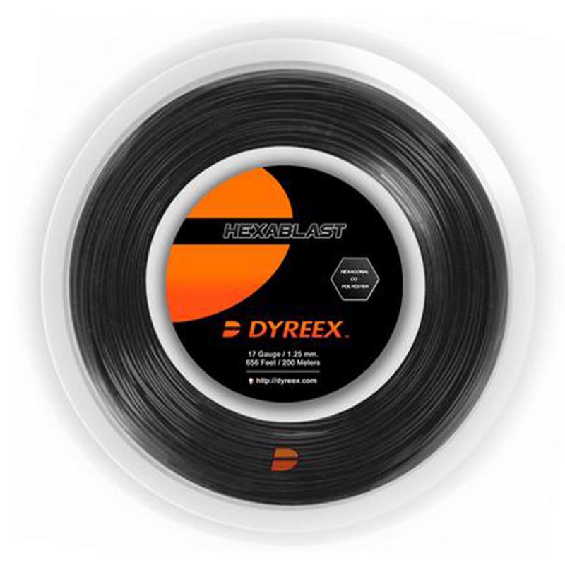 Теннисная струна Dyreex Hexablast (Black Burst) 1,25 200 метров