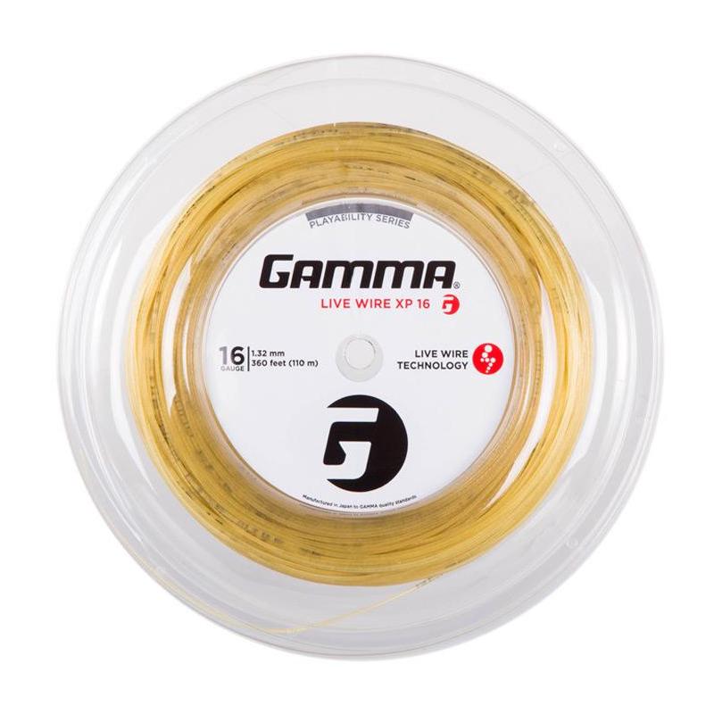 Теннисная струна Gamma Live Wire XP 1,32 110 метров