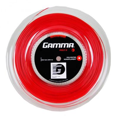 Теннисная струна Gamma Poly-Z 1,25 200 метров