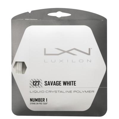 Теннисная струна Luxilon Savage White 1,27 12 метров