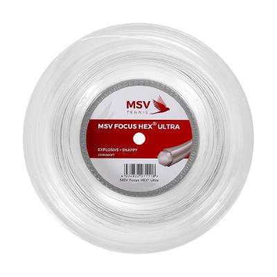 Теннисная струна MSV Focus-Hex Ultra White 1,25 200 метров