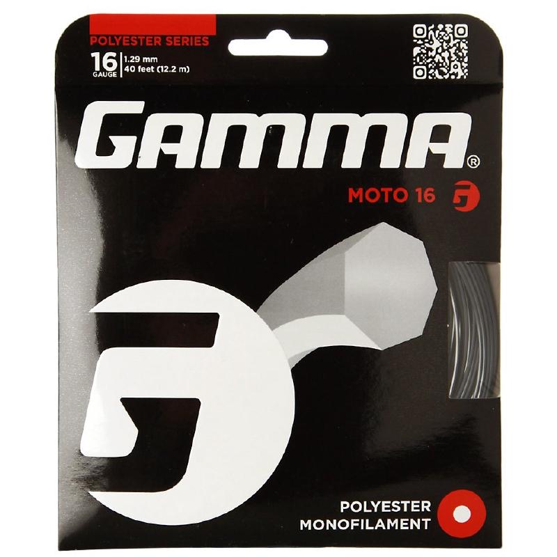 Теннисная струна Gamma Moto Black 1,29 12 метров