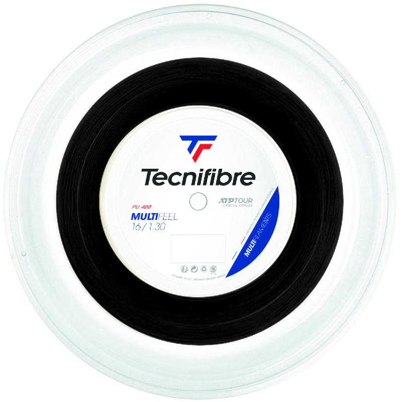 Теннисная струна Tecnifibre Multi Feel 1,30 черная 200 метров
