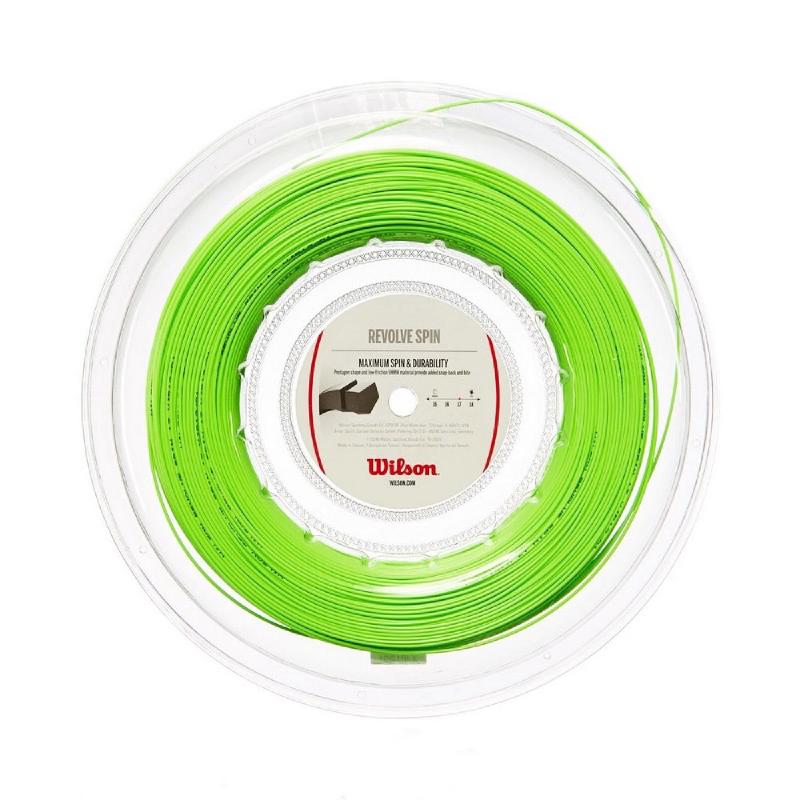 Теннисная струна Wilson Revolve Spin 1,30 Green 200 метров
