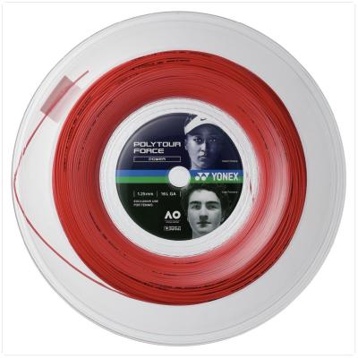 Теннисная струна Yonex POLYTOUR FORCE 1,25 красная 200 метров