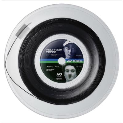 Теннисная струна Yonex POLYTOUR FORCE 1,25 200 метров черная