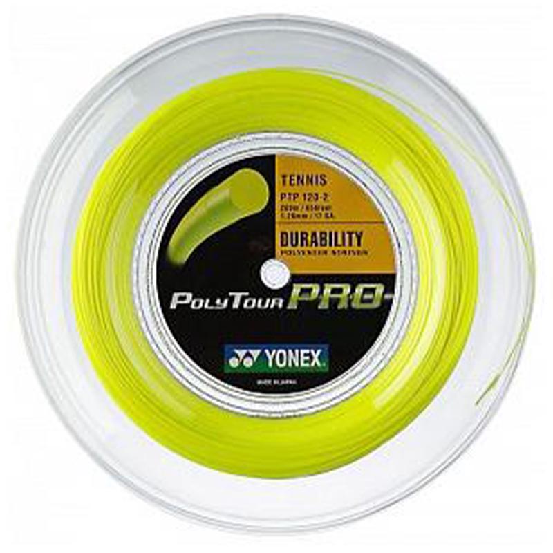 Теннисная струна Yonex Poly Tour Pro 1,30 Yellow 200 метров