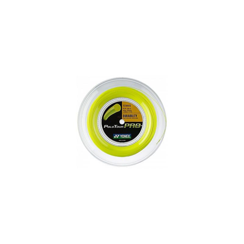 Теннисная струна Yonex Poly Tour Pro 1,30 Yellow 200 метров