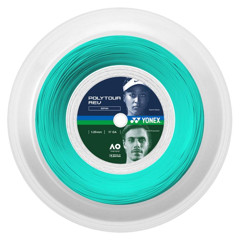 Теннисная струна Yonex Poly Tour Rev Mint 1,20 200 метров