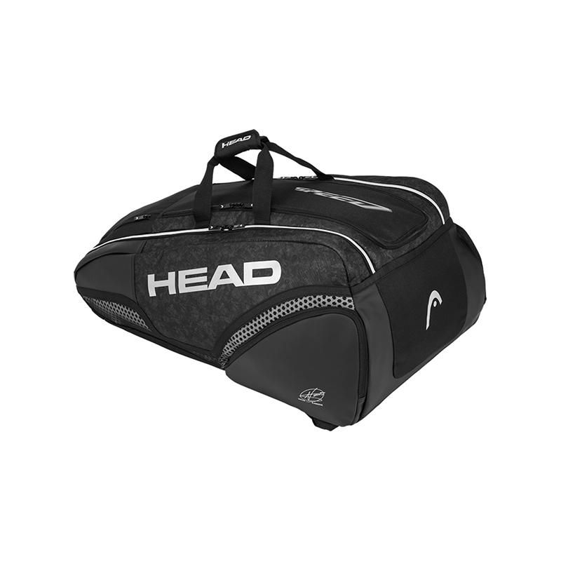 Теннисная сумка Head Djokovic Monstercombi Black на 12 ракеток