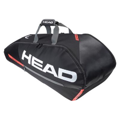 Теннисная сумка Head Tour Team 6R Combi Black/Orange