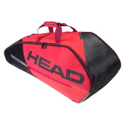 Теннисная сумка Head Tour Team 6R Combi Black/Red