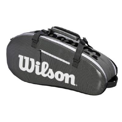 Теннисная сумка Wilson Super Tour 2 Comp Small Серая на 6 ракеток