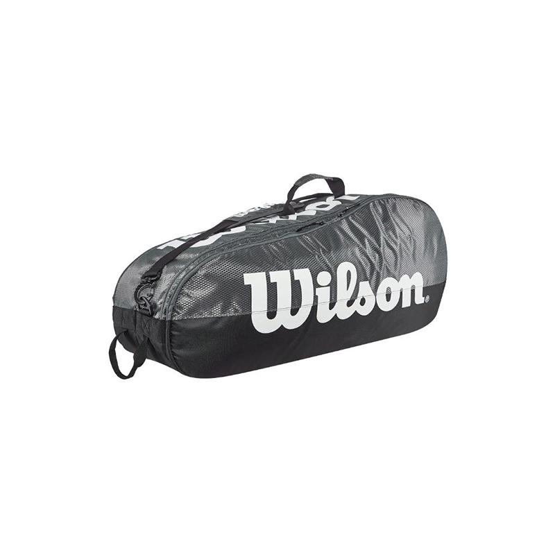 Теннисная сумка Wilson Team 2 Comp Grey на 6 ракеток
