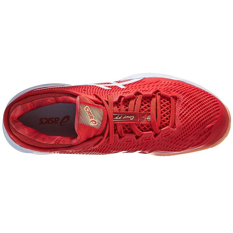 Теннисные кроссовки Asics Court FF 3 Novak Clay Fiery Red/White