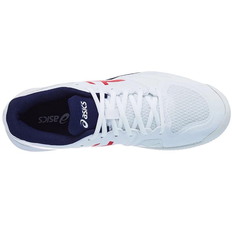 Теннисные кроссовки Asics Gel-Challenger 13 Clay White/Blue/Red Limited Edition