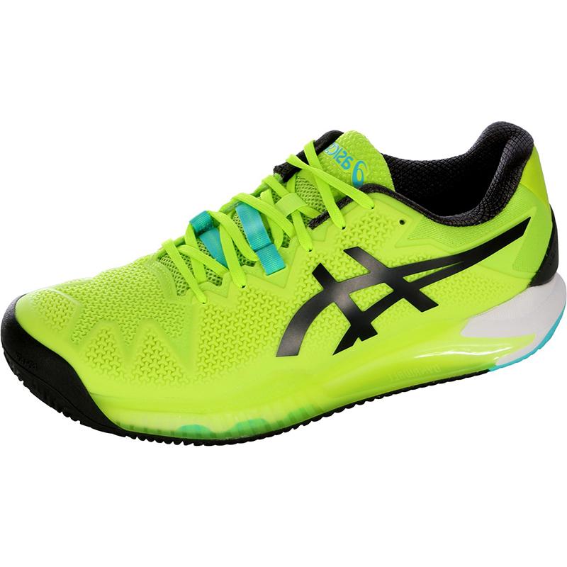 Теннисные кроссовки Asics Gel-Resolution 8 Clay Hazard Green/Graphite Grey