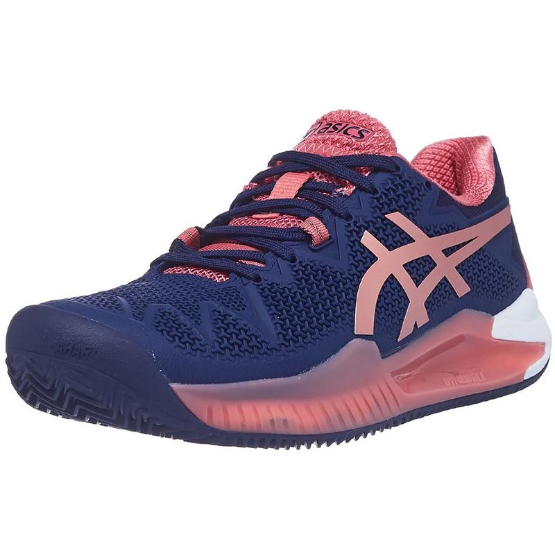 Теннисные кроссовки Asics Gel-Resolution 8 Clay Pink/Blue