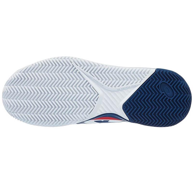 Теннисные кроссовки Asics Gel-Resolution 8 Clay White/Mako Blue