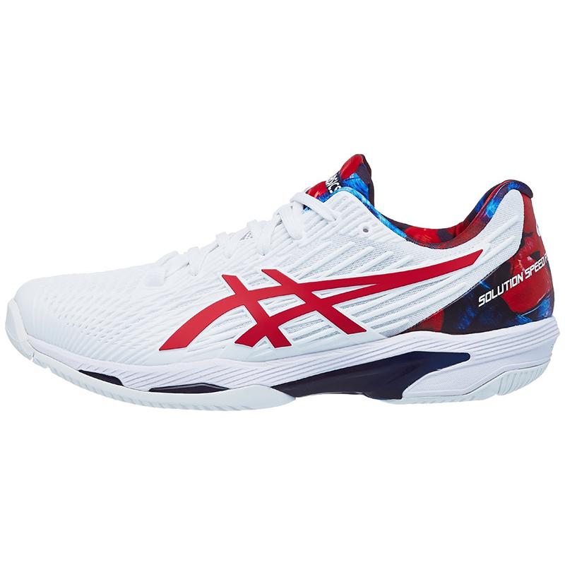 Теннисные кроссовки Asics Gel-Solution Speed FF 2 L.E. White/Red