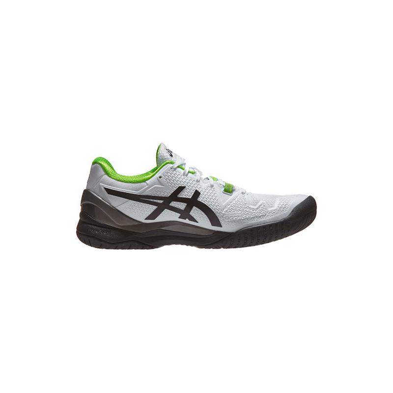 Теннисные кроссовки Asics Gel Resolution 8 White/Black/Green