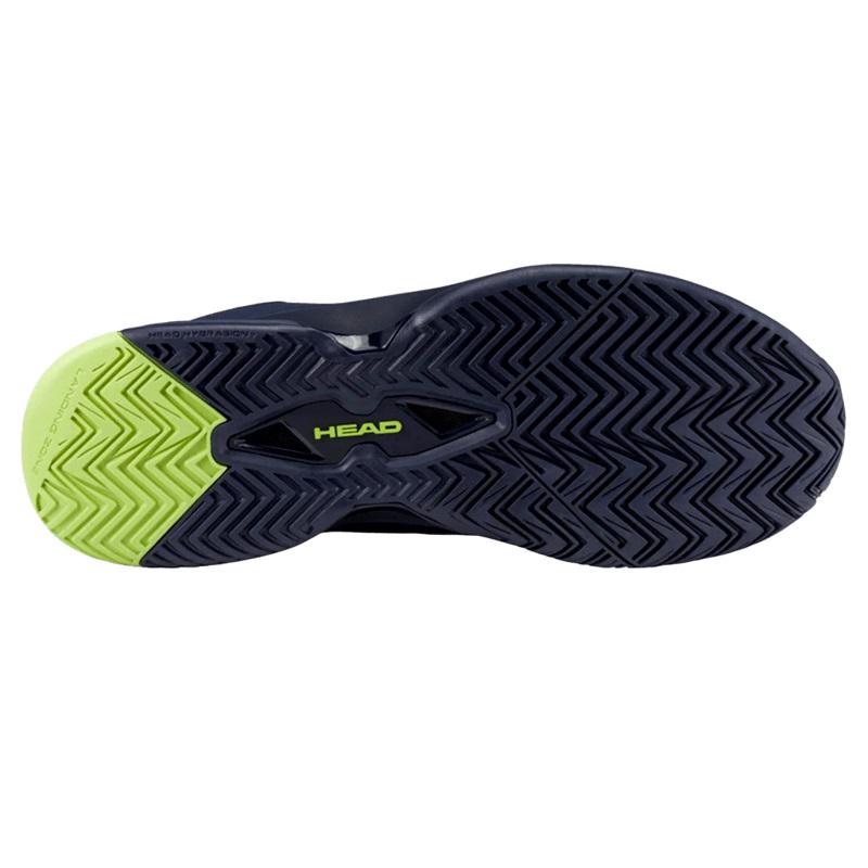 Теннисные кроссовки Head Revolt Evo 2.0 Navy/Lime