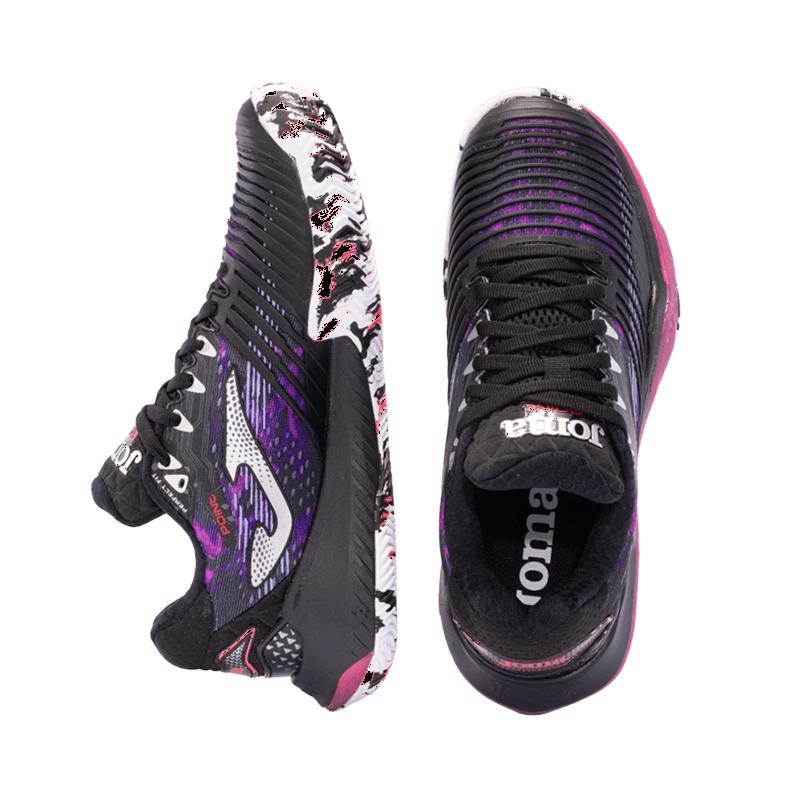 Теннисные кроссовки Joma Point Lady Clay 2401 Black/Fuchsia