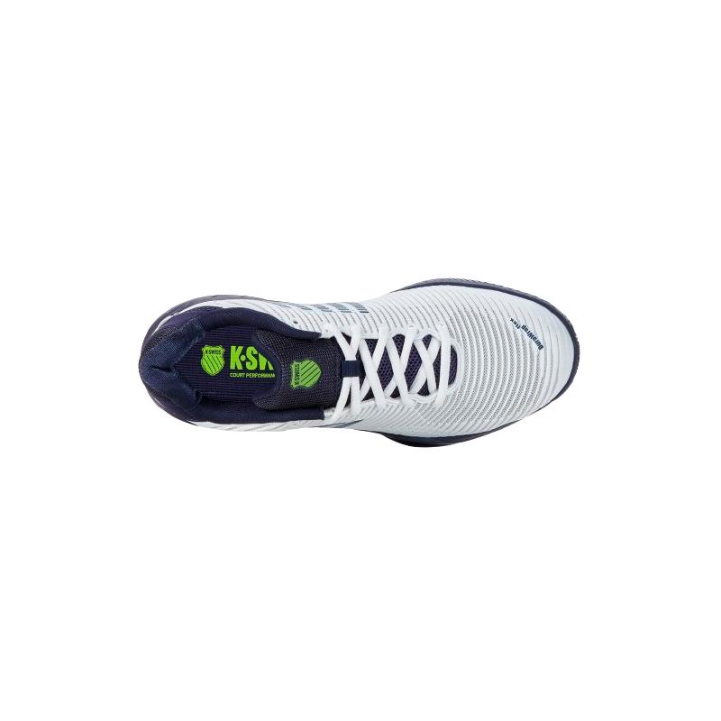 Теннисные кроссовки K-Swiss Hypercourt Express 2 White/Peacot/Silver