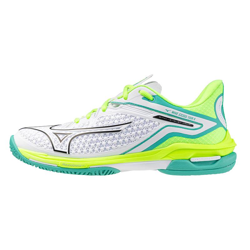 Теннисные кроссовки Mizuno Wave Exceed Tour 6 W AC White/Black/Neo Lime
