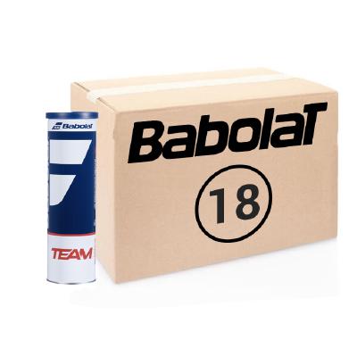 Теннисные мячи Babolat Team 72 мяча (18 банок по 4 мяча)