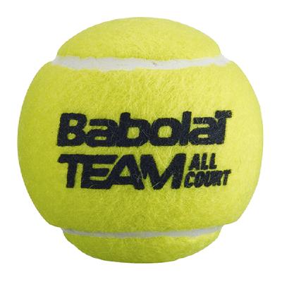 Теннисные мячи Babolat Team All Court 72 мяча (18 по 4 мяча)