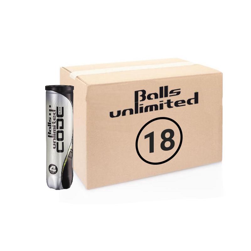 Теннисные мячи Balls Unlimited Code Black 72 мяча