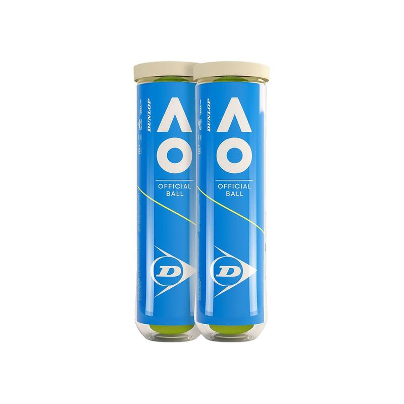 Теннисные мячи Dunlop Australian Open 8 мячей (2 х 4)