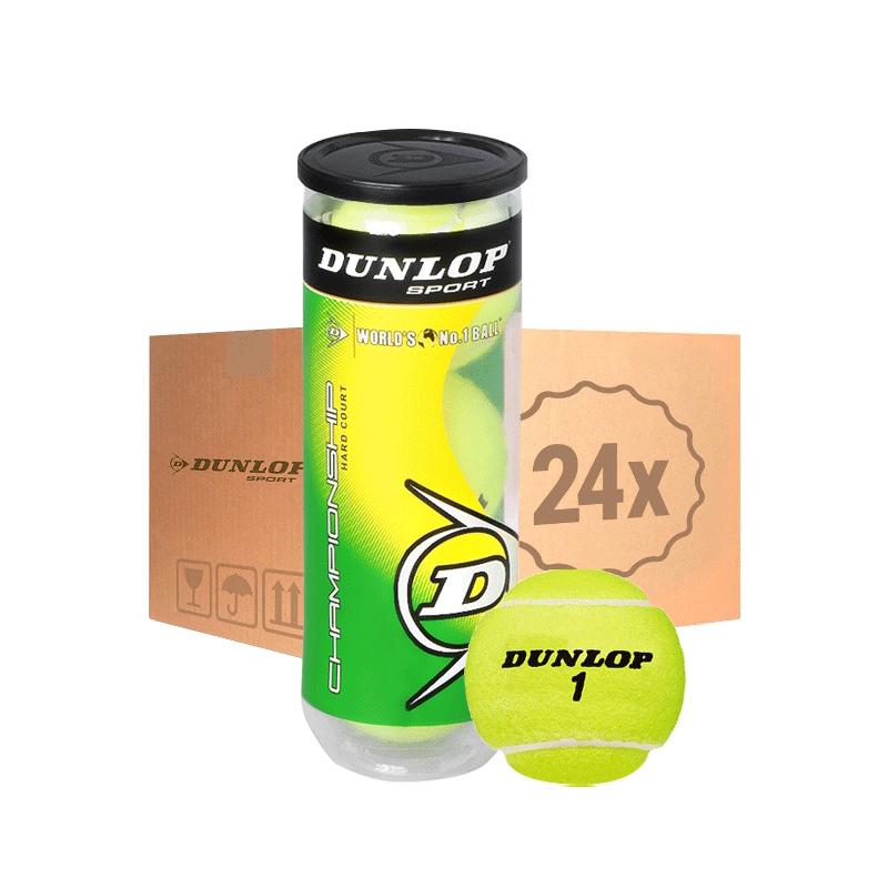 Теннисные мячи Dunlop Championship Hard Court 72 (24x3)