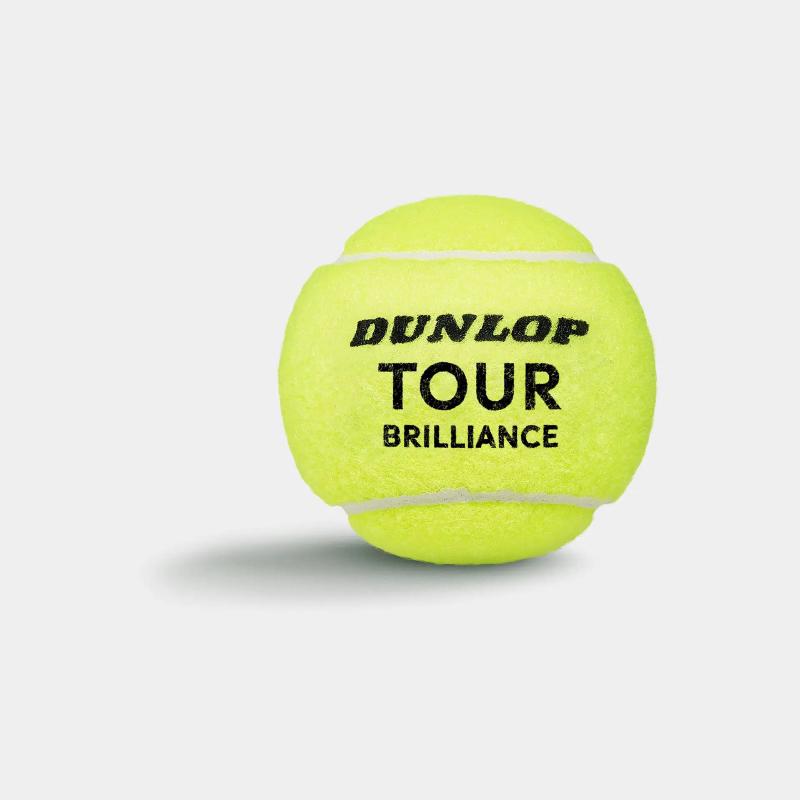 Теннисные мячи Dunlop Tour Brilliance 72 мяча (4x18)