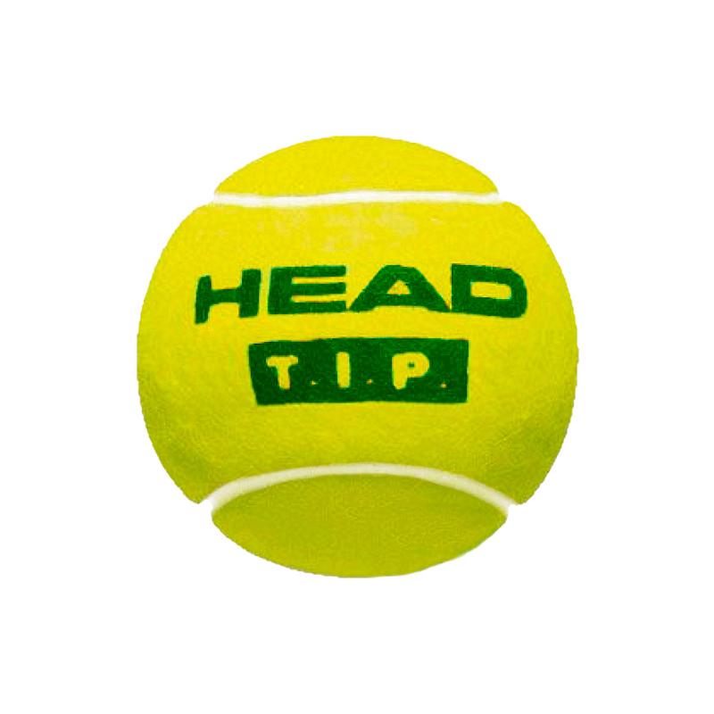 Теннисные мячи HEAD TIP GREEN (пакет 72 мяча) зелёные детские